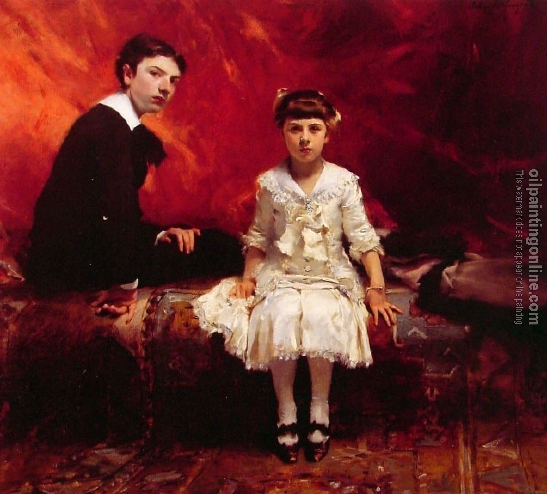 Sargent, John Singer - Portrait of Edouard and Marie-Loise Pailleron